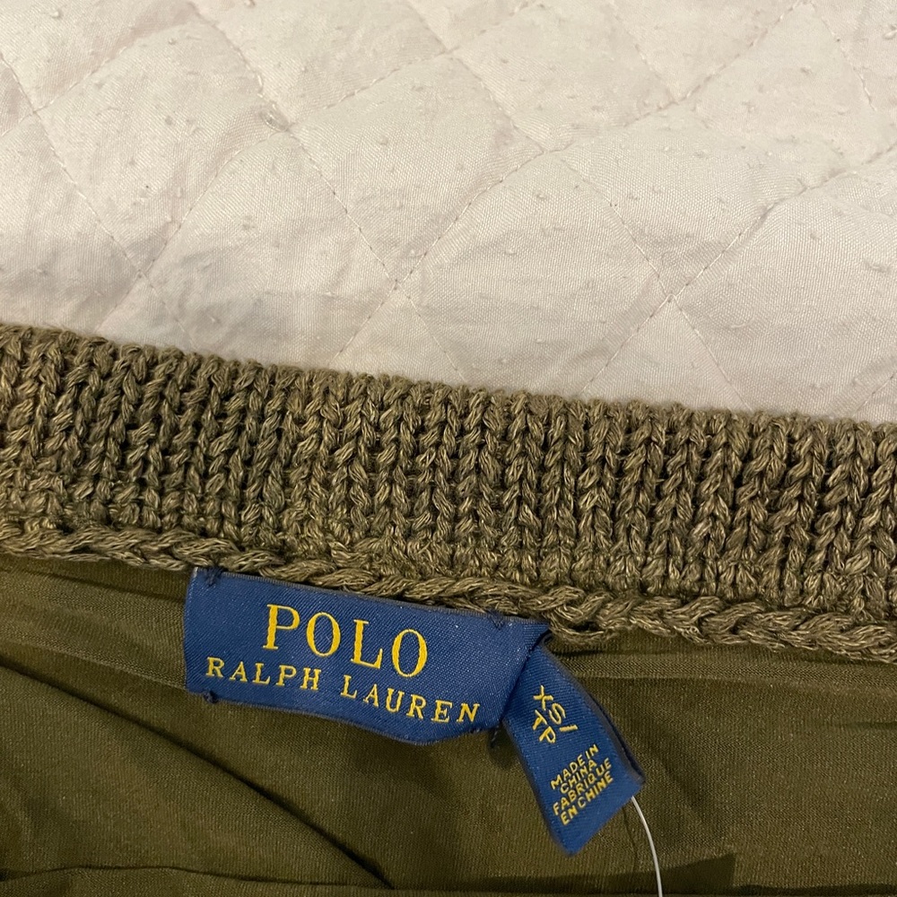 Ralph Lauren Olive skirt Blue Label NWT SZ XS - Picture 3 of 5